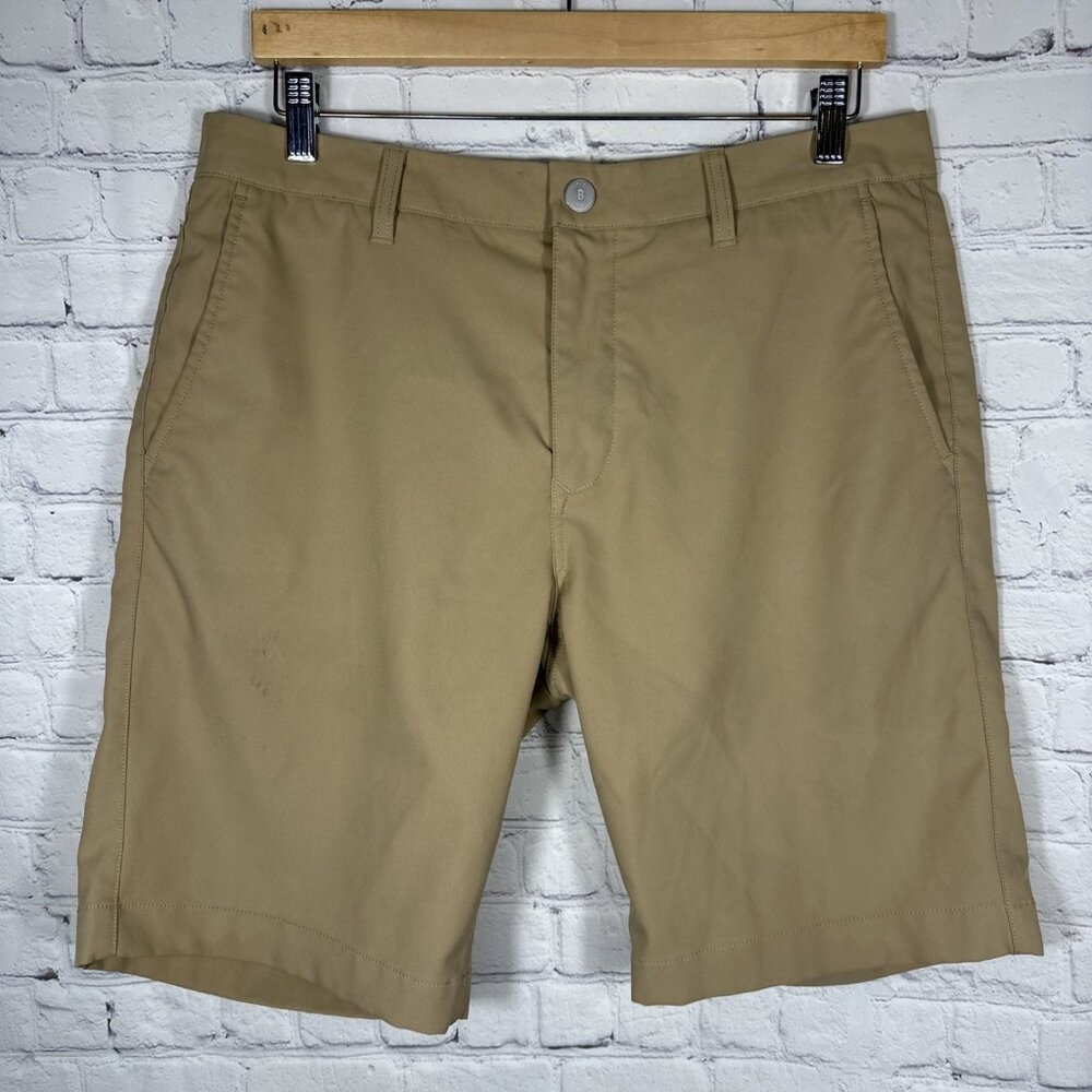 Bonobos Golf Shorts Mens 34 Khaki‎ Chino Slim 10" Inseam Performance Stretch